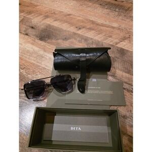 DITA Mach-Six Sunglasses Black Gunmetal Navigator DTS121-62-02 Eyewear Japan